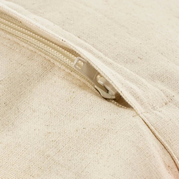 Lemons Sierkussen - L65 x B45 x H10 cm - Katoen - Off-White, Geel, Oranje