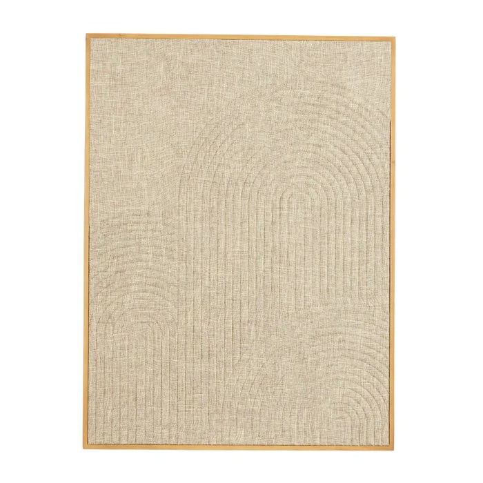 Mista Wanddecoratie - L60 x B3 x H80 cm - 100% FSC - Mdf - Bruin