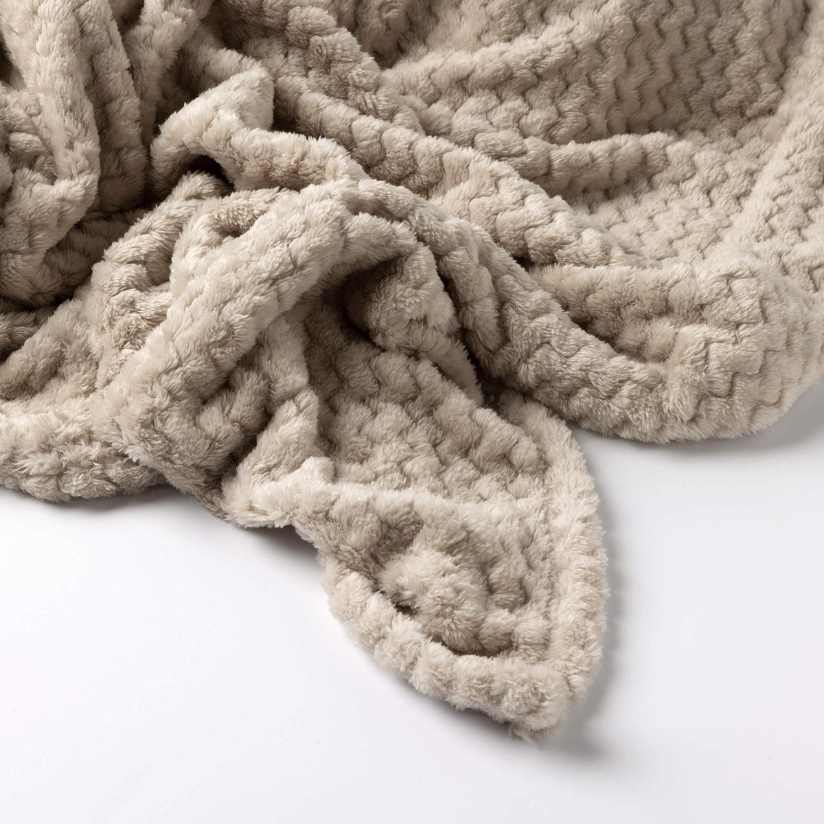 MARA - Wohndecke 150x200 cm - Puimsteen - beige