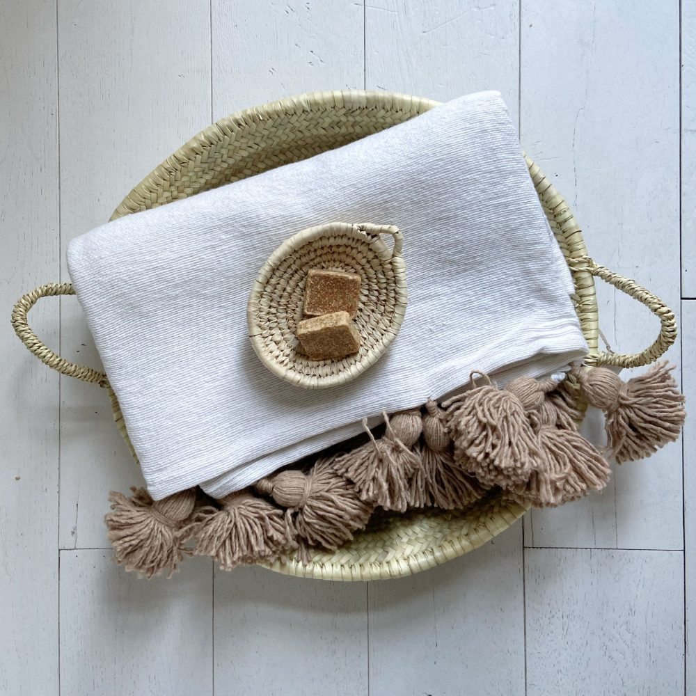 Pompom Deken Small in diverse kleuren