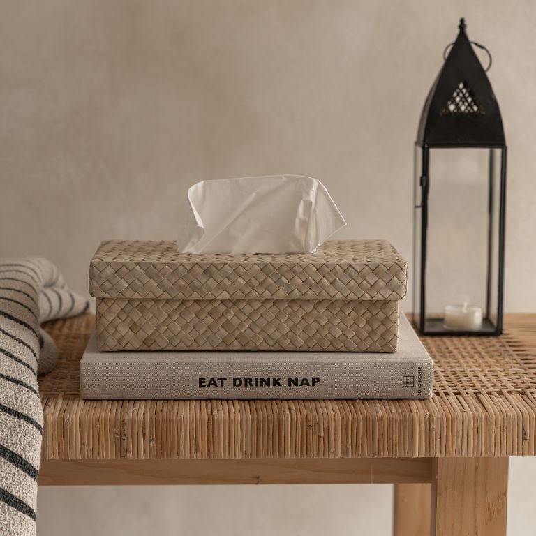 Tissuebox Pandanblad