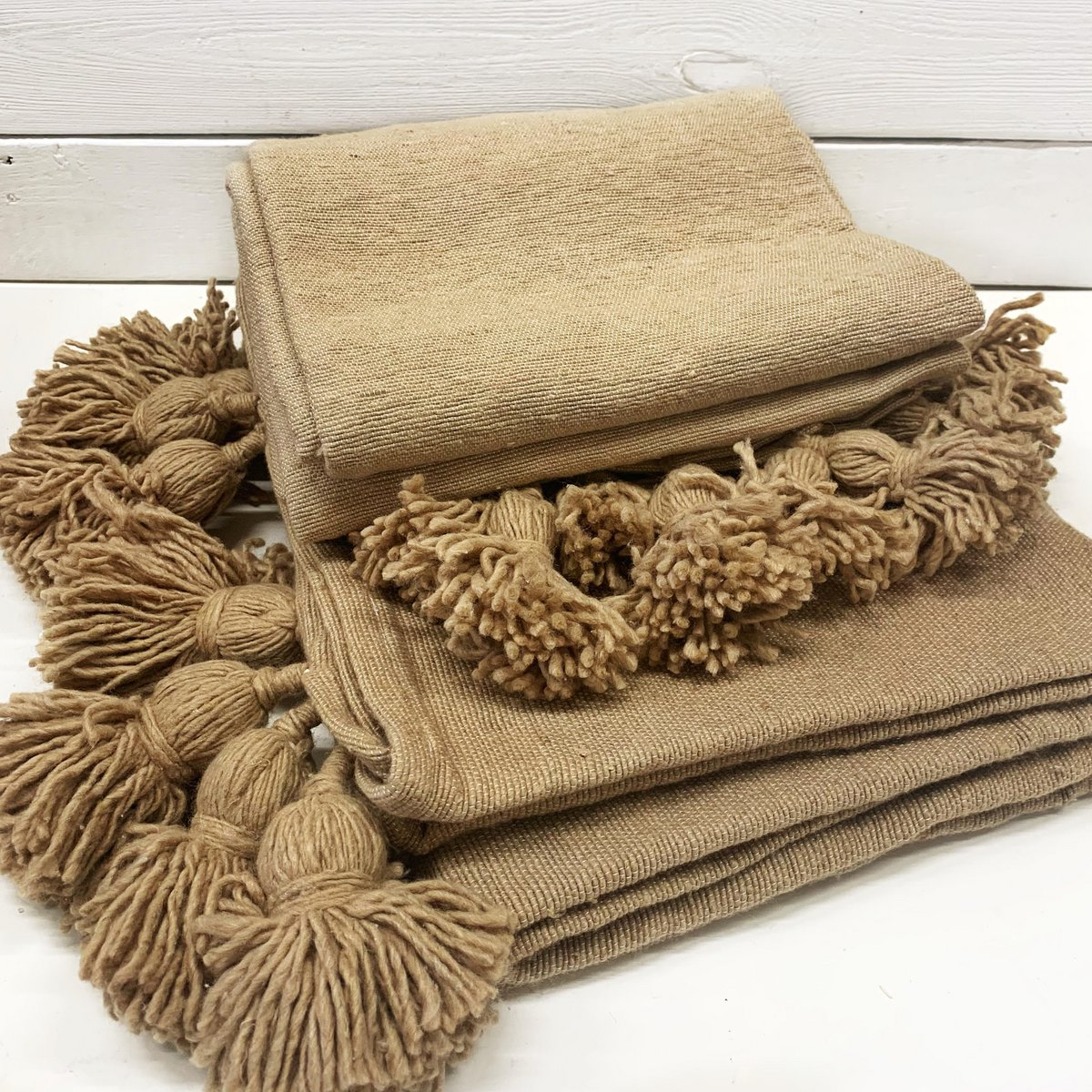 Pompom Deken Small in diverse kleuren